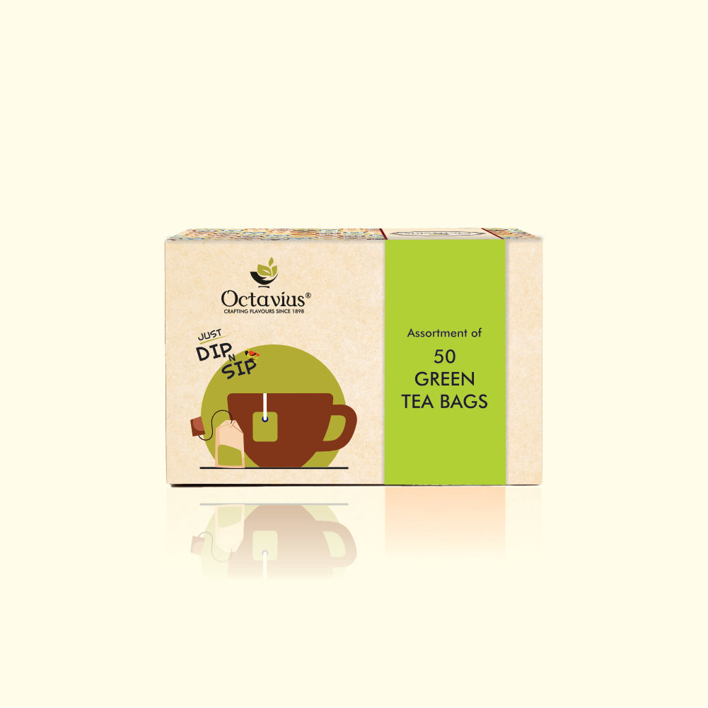 3 Assorted Green Teas - 50 Teabags Economy Pack