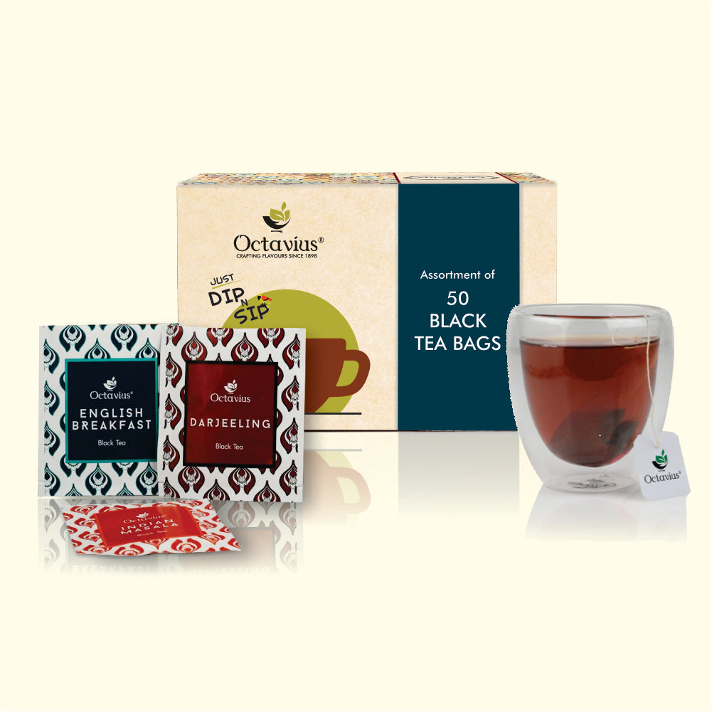 3 Assorted Black Teas - 50 Teabags Economy Pack