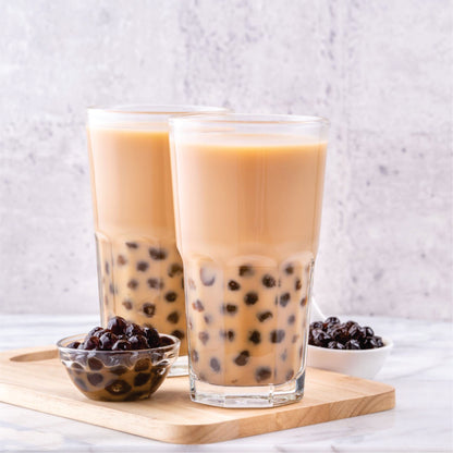 Bubble Tea Tapioca Pearls With Masala Chai Premix &amp; 10 Straw