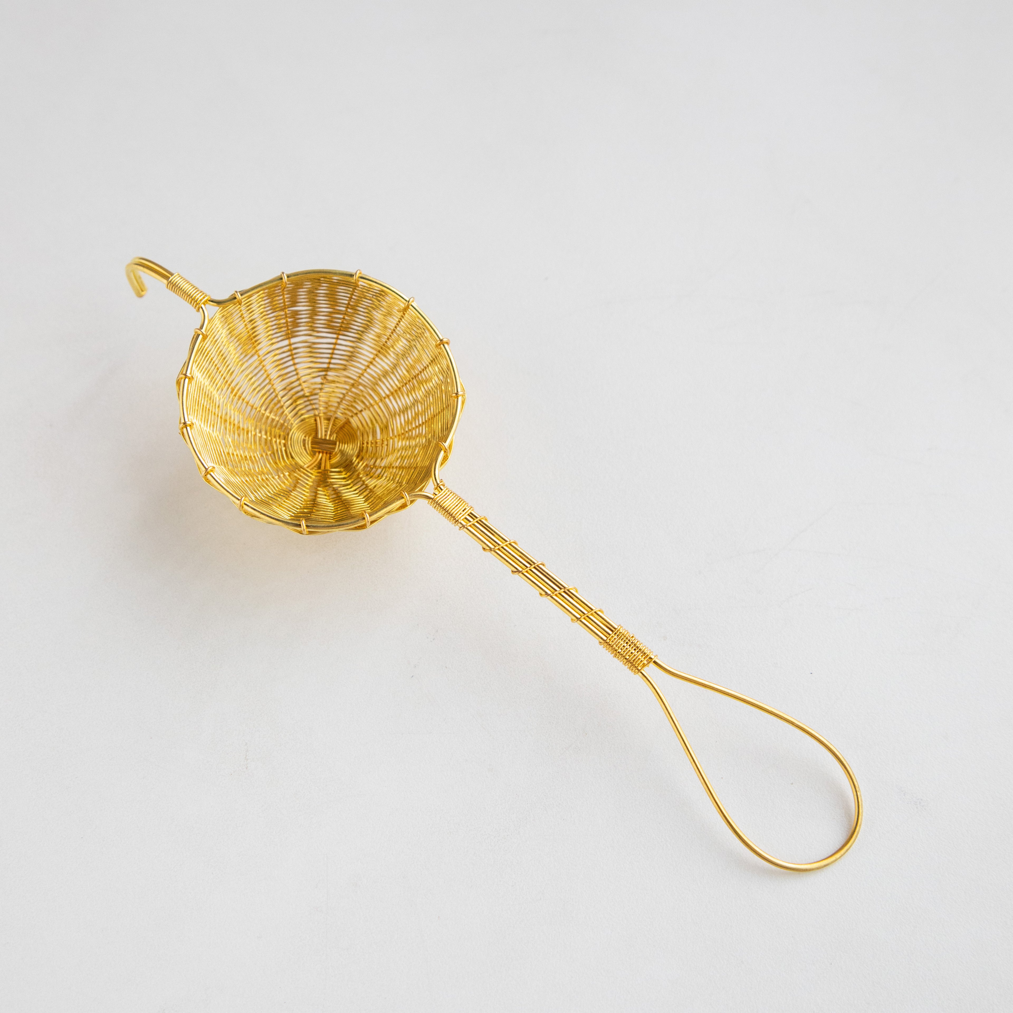 Handmade Brass Wire Mesh Tea Strainer