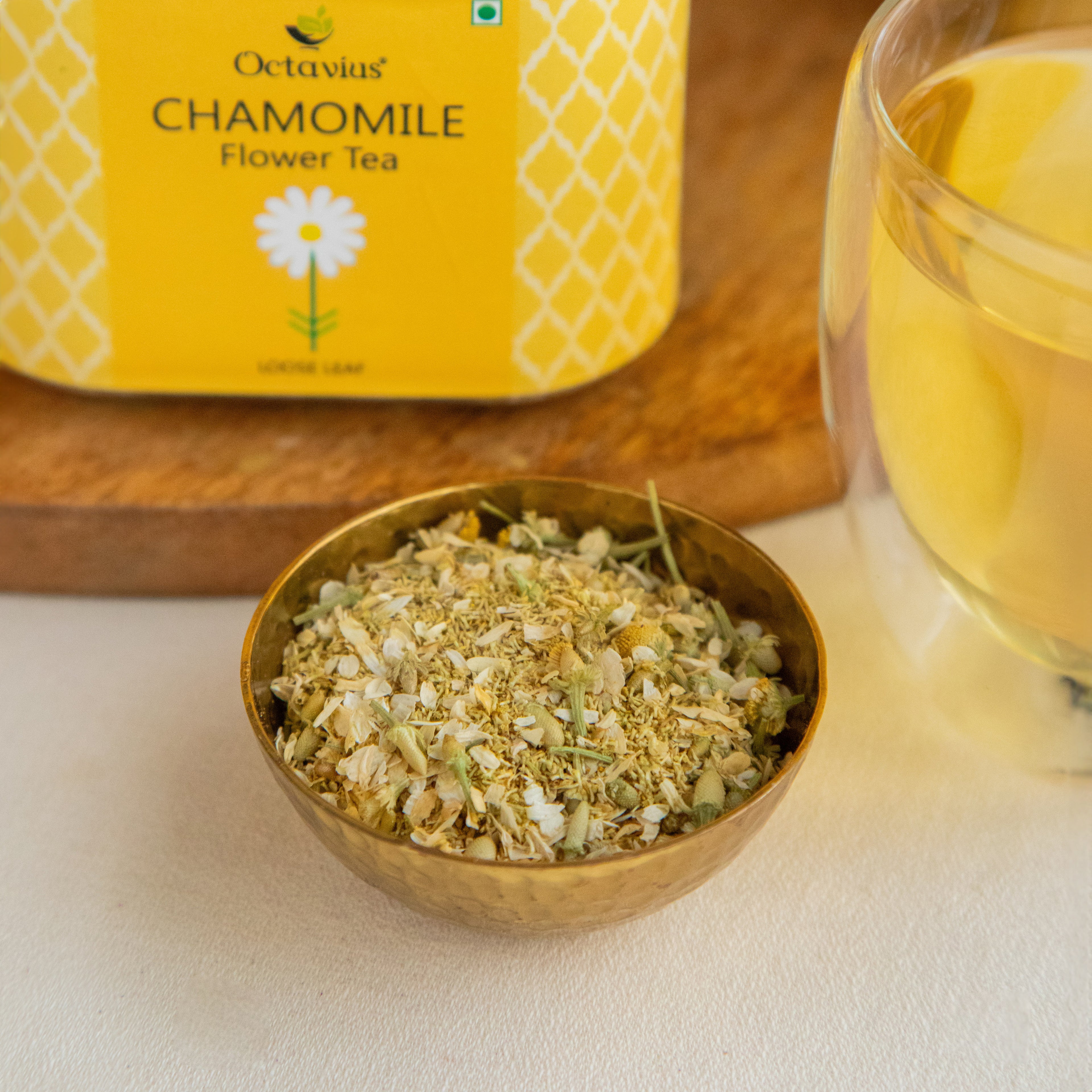 Chamomile Flower Tea  ( Loose Leaf)  - 50 Gms - Jar