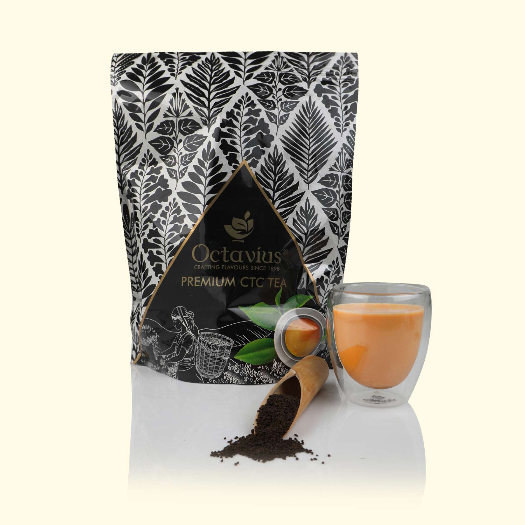 Chai Essentials Kit - Premium CTC Tea &amp; Aromatic Chai Masala