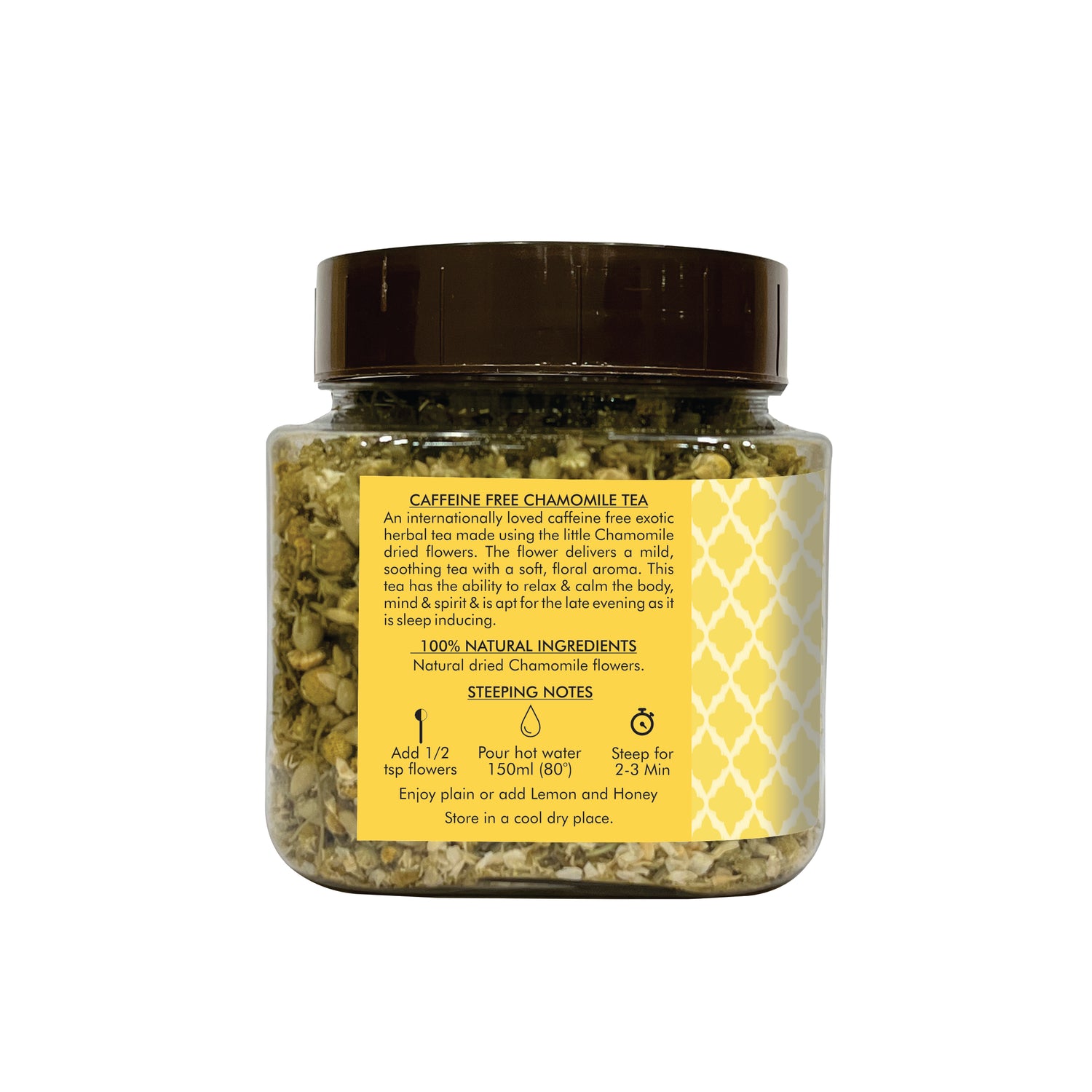 Chamomile Flower Tea  ( Loose Leaf)  - 50 Gms - Jar