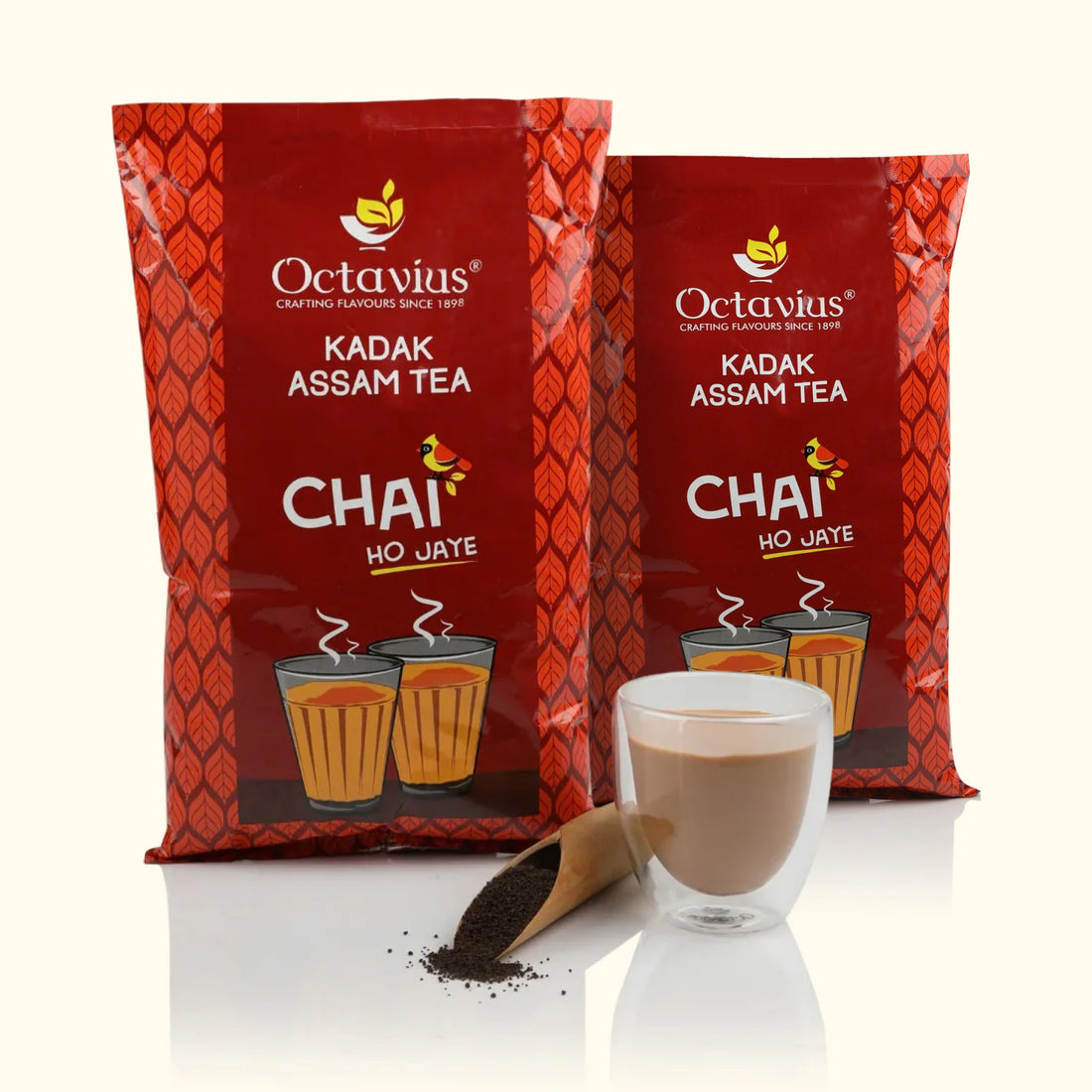 Kadak Assam CTC  Black Tea - 250 Gms ( PACK OF 2 )