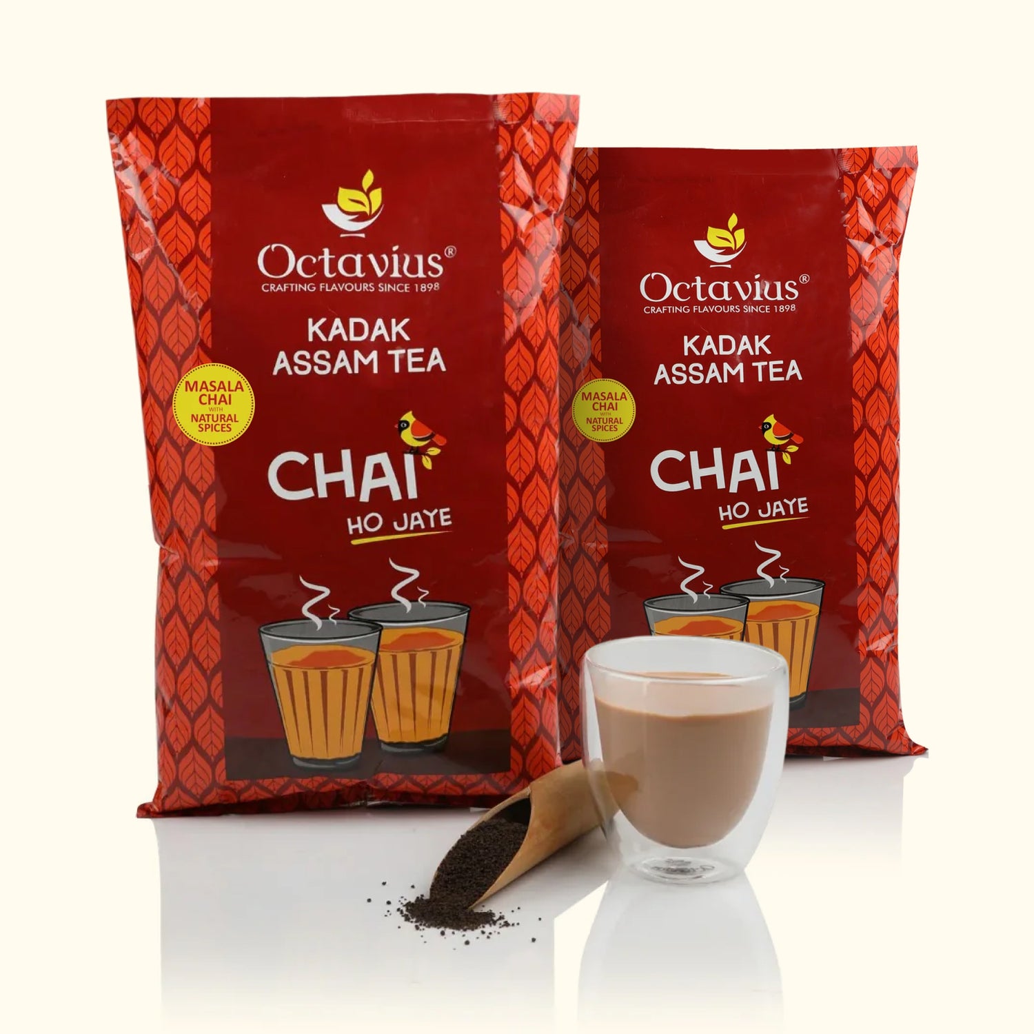 Kadak Masala CTC Black Tea - 1 Kg ( PACK OF 2 )