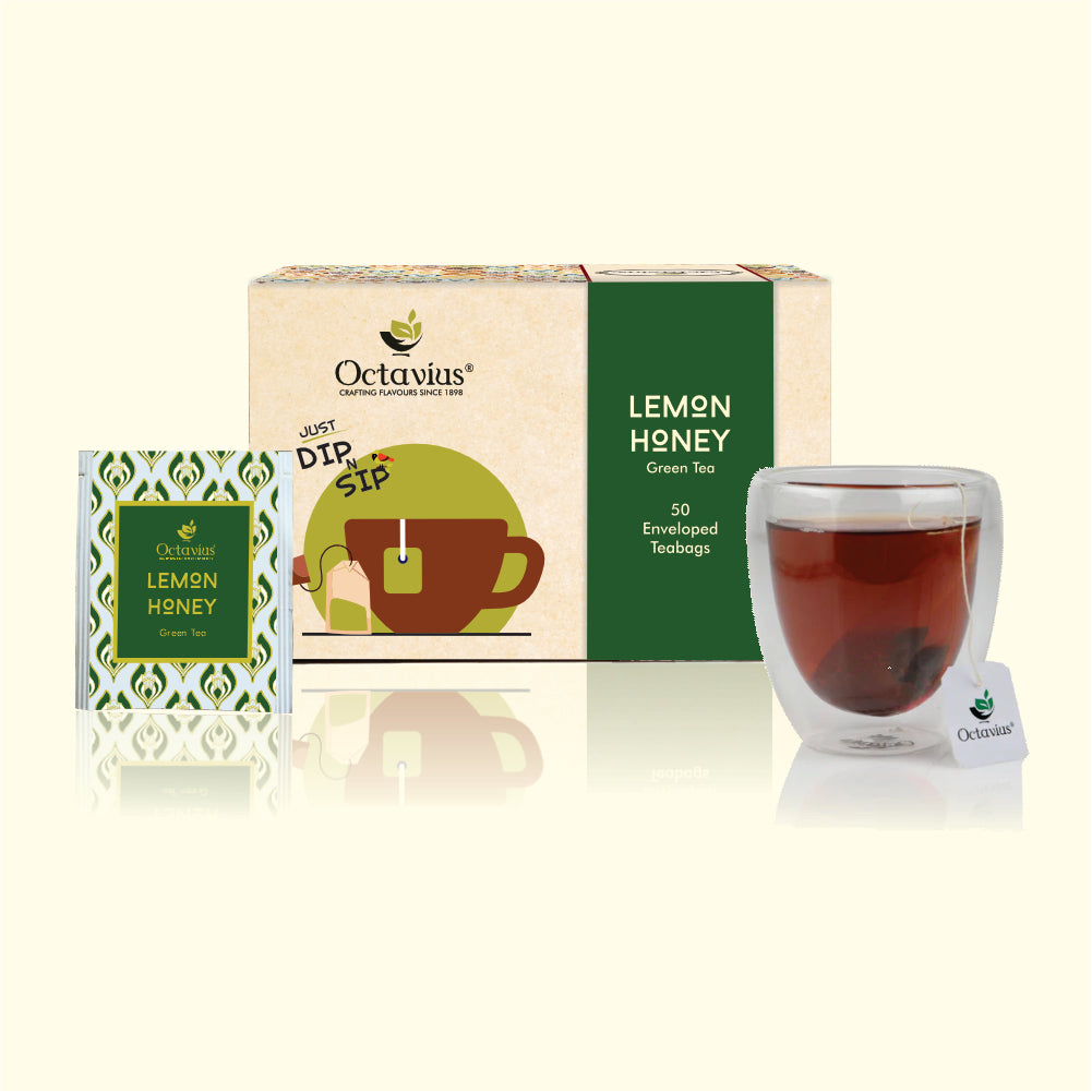 Lemon Honey Green Tea - 50 Enveloped Tea Bags