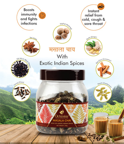 CTC Masala Chai Loose leaf - 250 Gms Jar