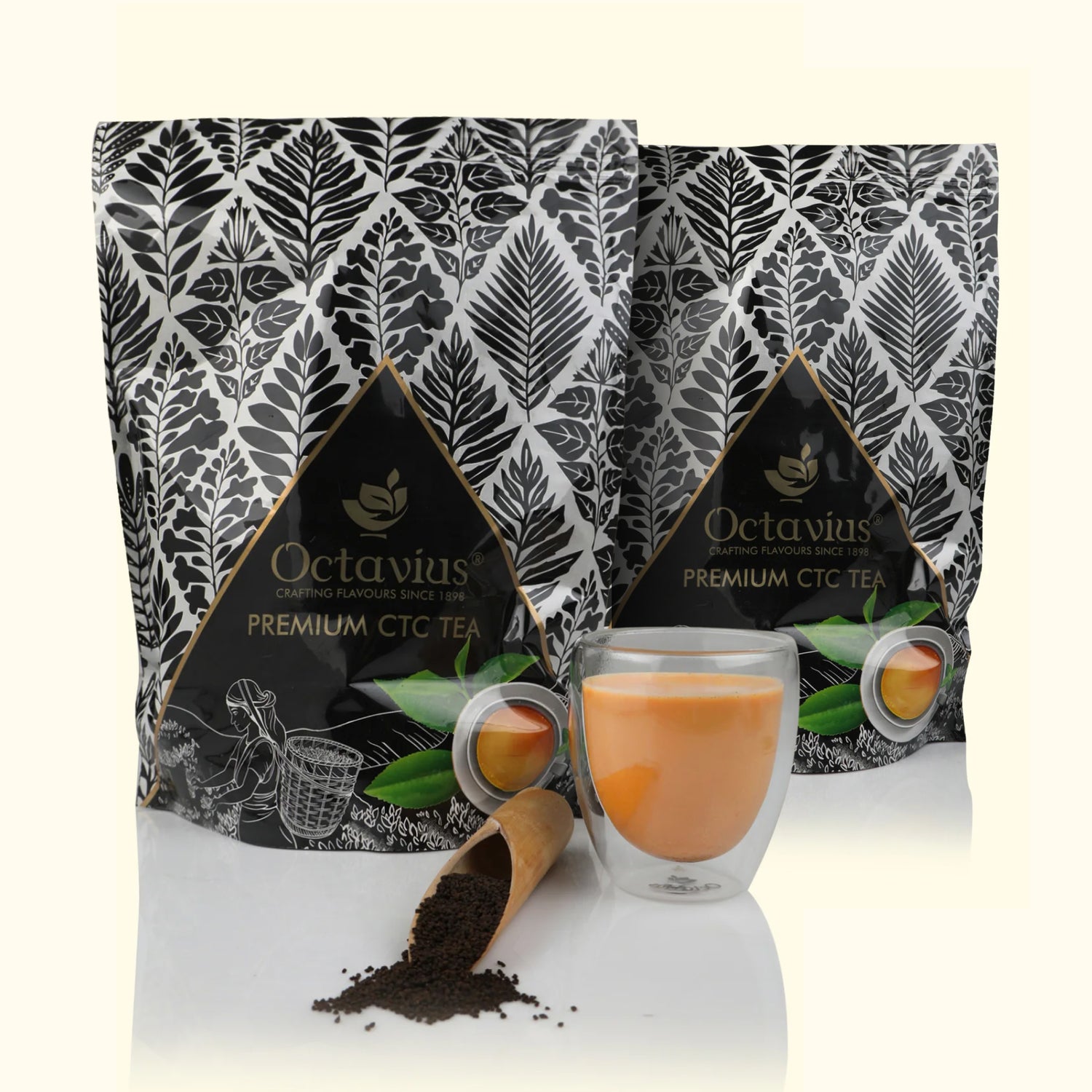 Premium CTC Black Tea - 1Kg ( PACK OF 2 )