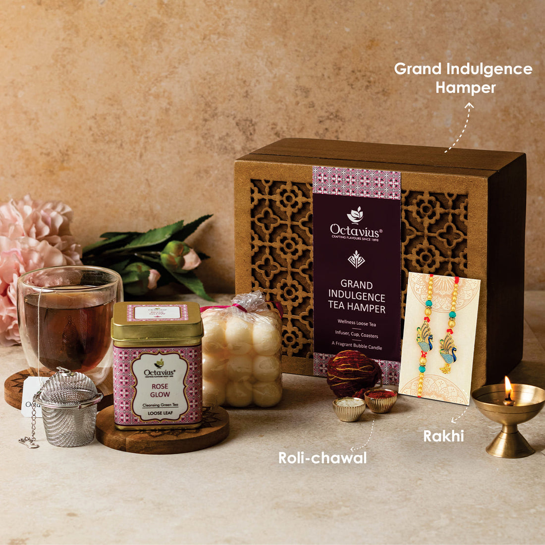 Grand Indulgence  Rakhi Tea Hamper