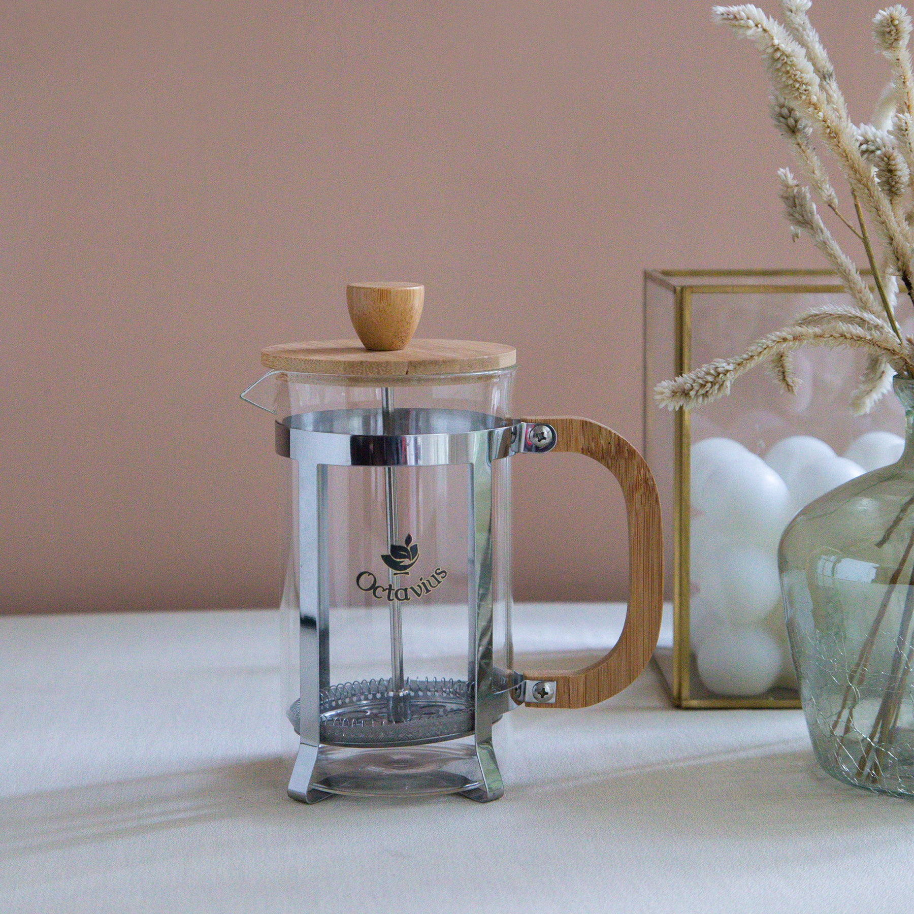 French Press Coffee and Tea Maker - 700 ML