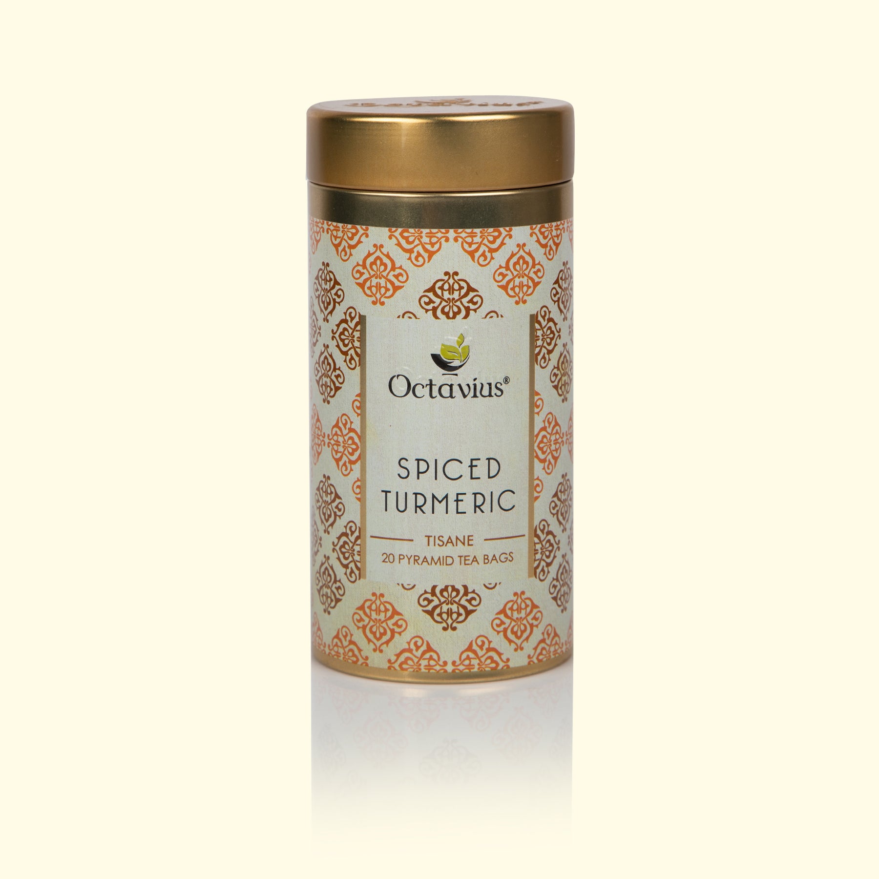 Spiced Turmeric Herbal  (20 Pyramid Tea Bags)