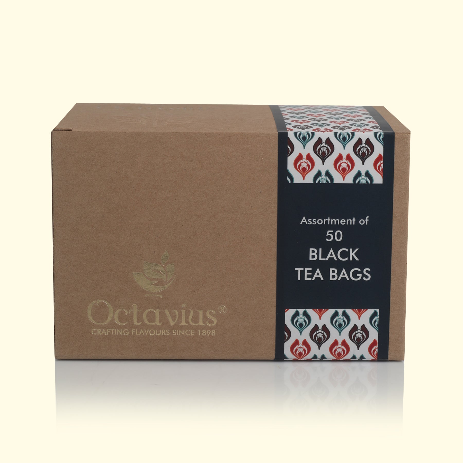 3 Assorted Black Teas - 50 Teabags Economy Pack - Octavius