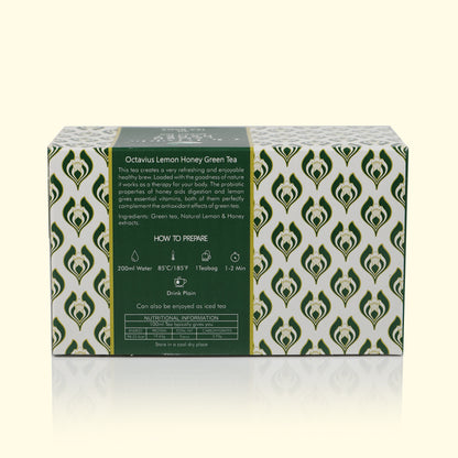 Lemon Honey Green tea - 30 Enveloped Teabags