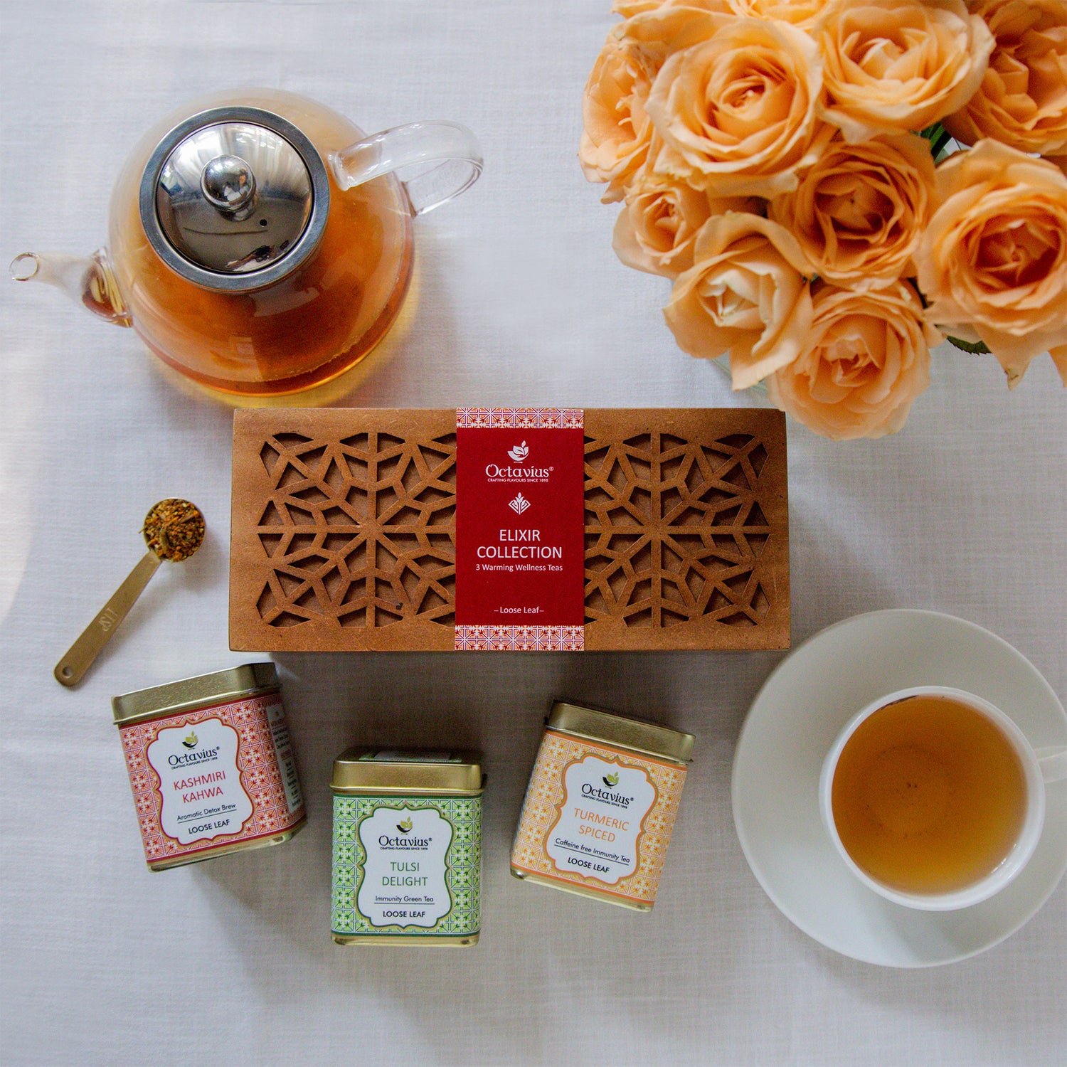 Elixir Collection- 3 Warming Wellness Loose Tea Kit