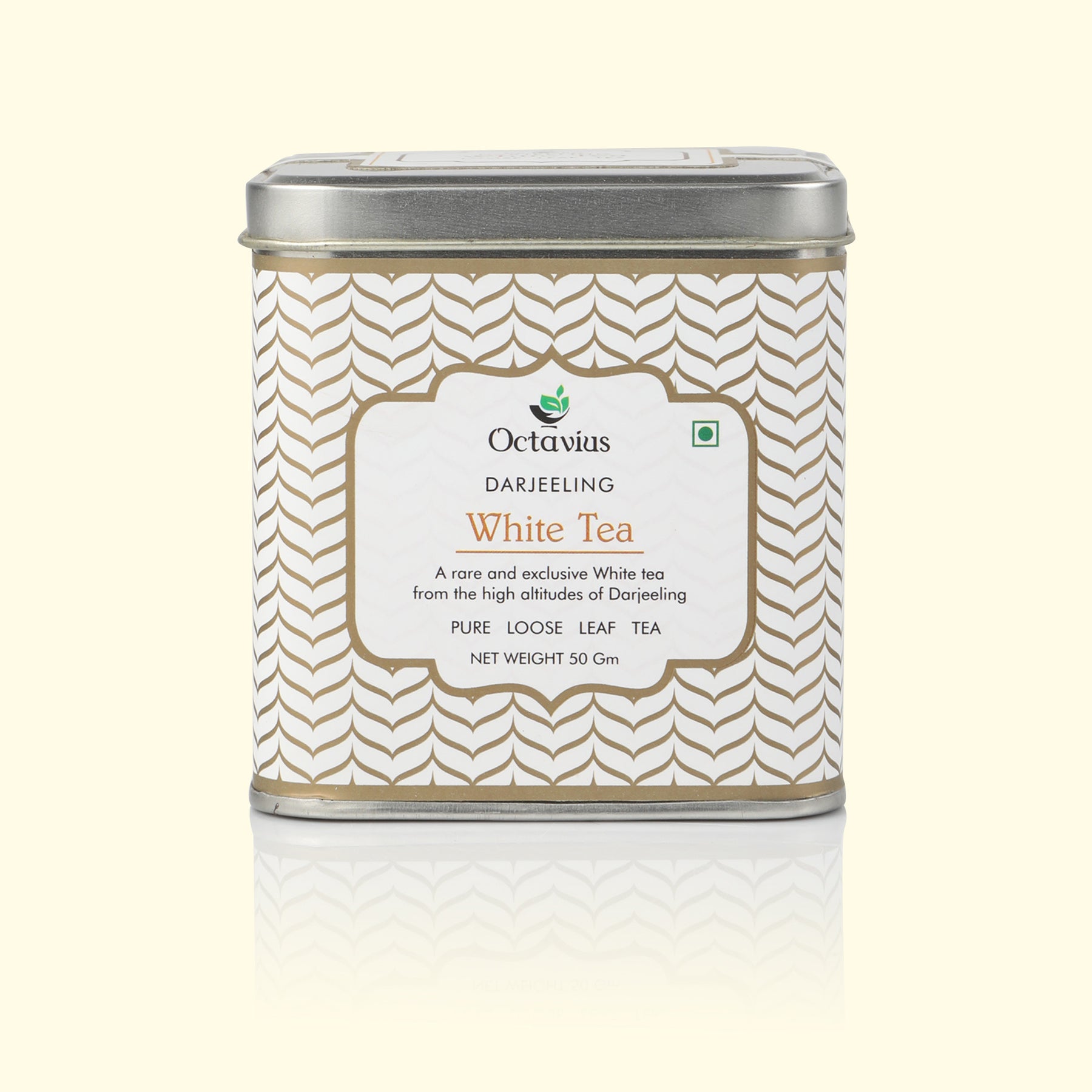 Premium Darjeeling White Tea(Loose Leaf) - 50 Gms (Silver Needle)