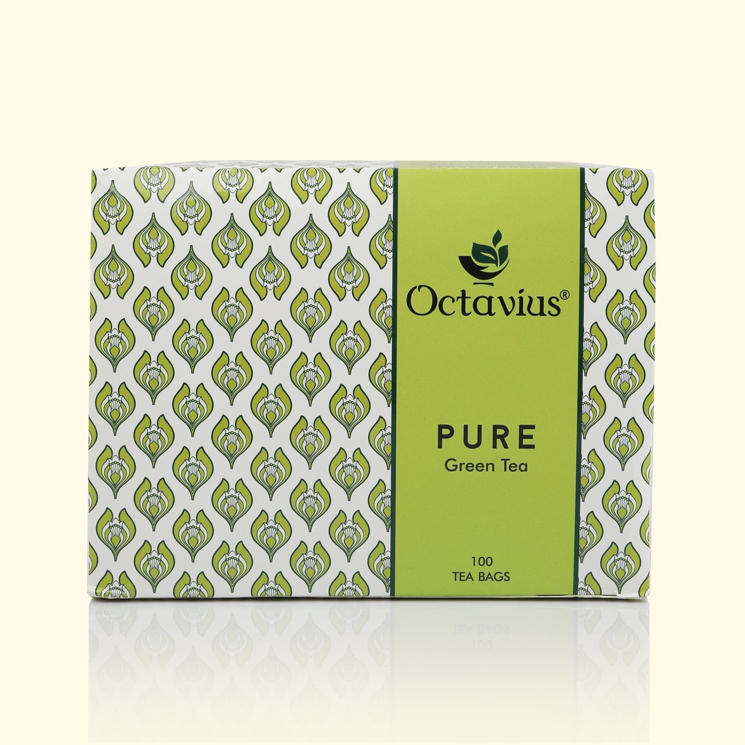 Pure Green Tea - 100 Unenveloped  Teabags (2gm Each)