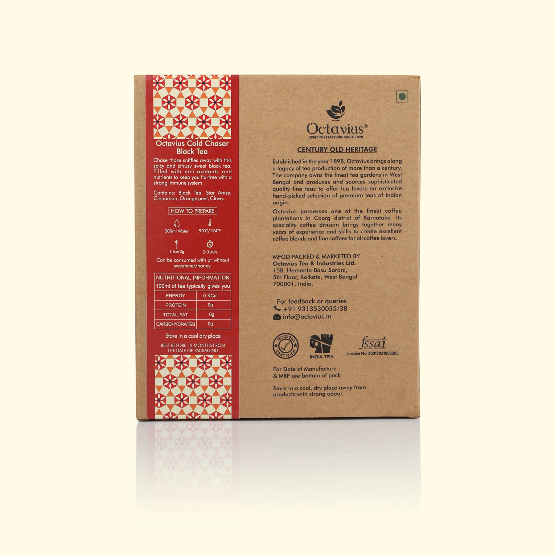 Cold Chaser Black Tea Loose Leaf - 100 gms