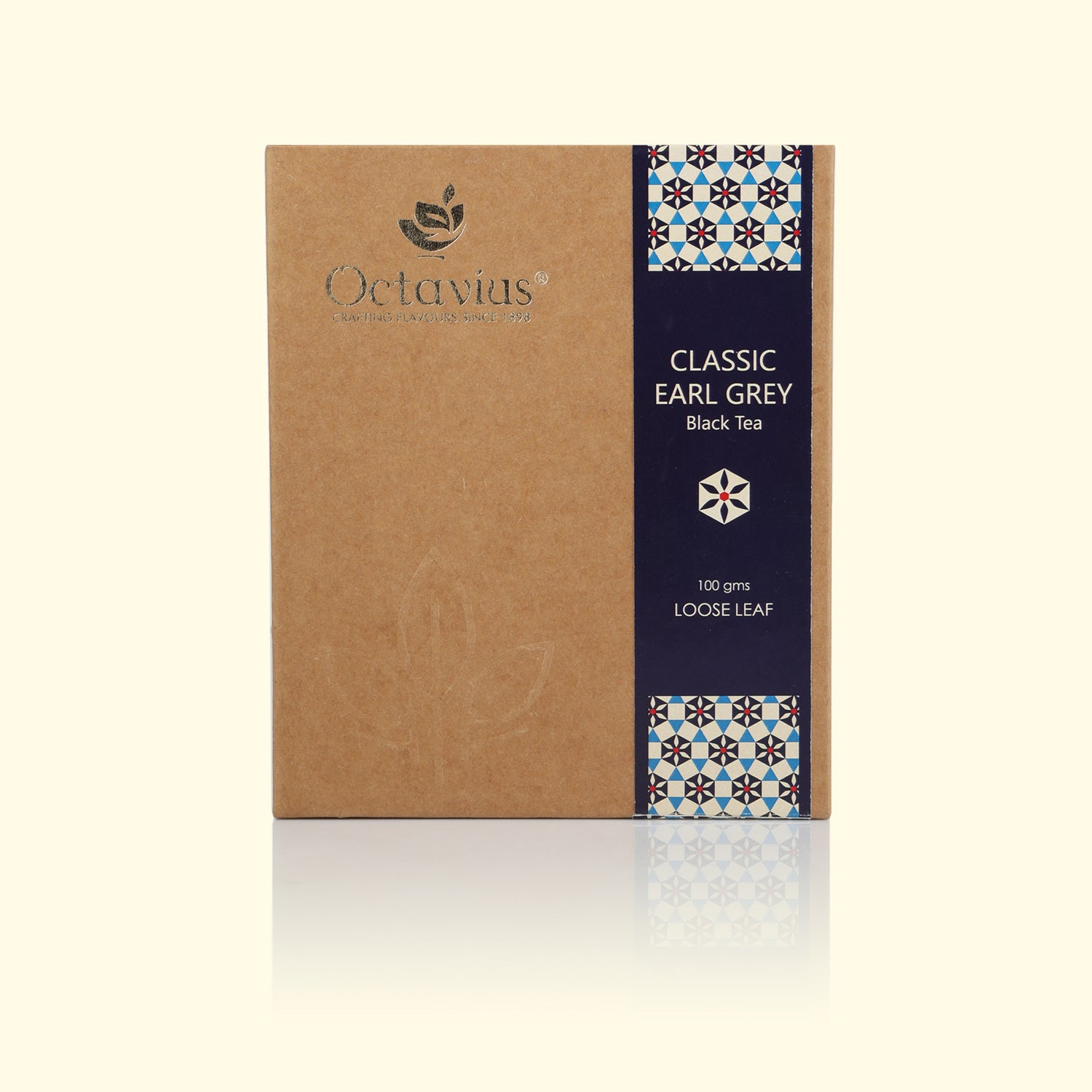 Classic Earl Grey Black Tea Loose Leaf in Kraft Box - 100 Gms