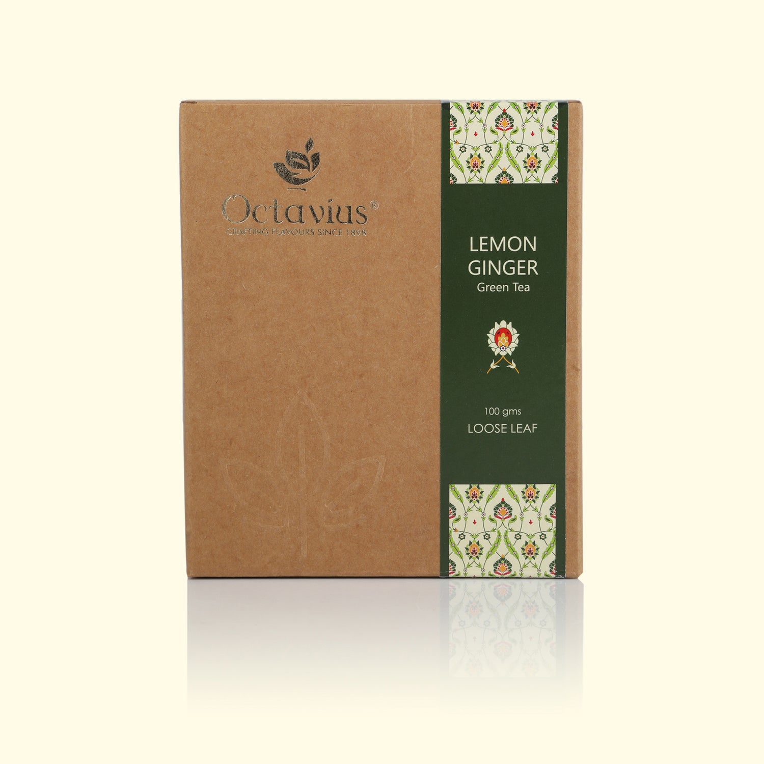 Ginger Lemon Classic Green Tea Loose Leaf -100 Gms