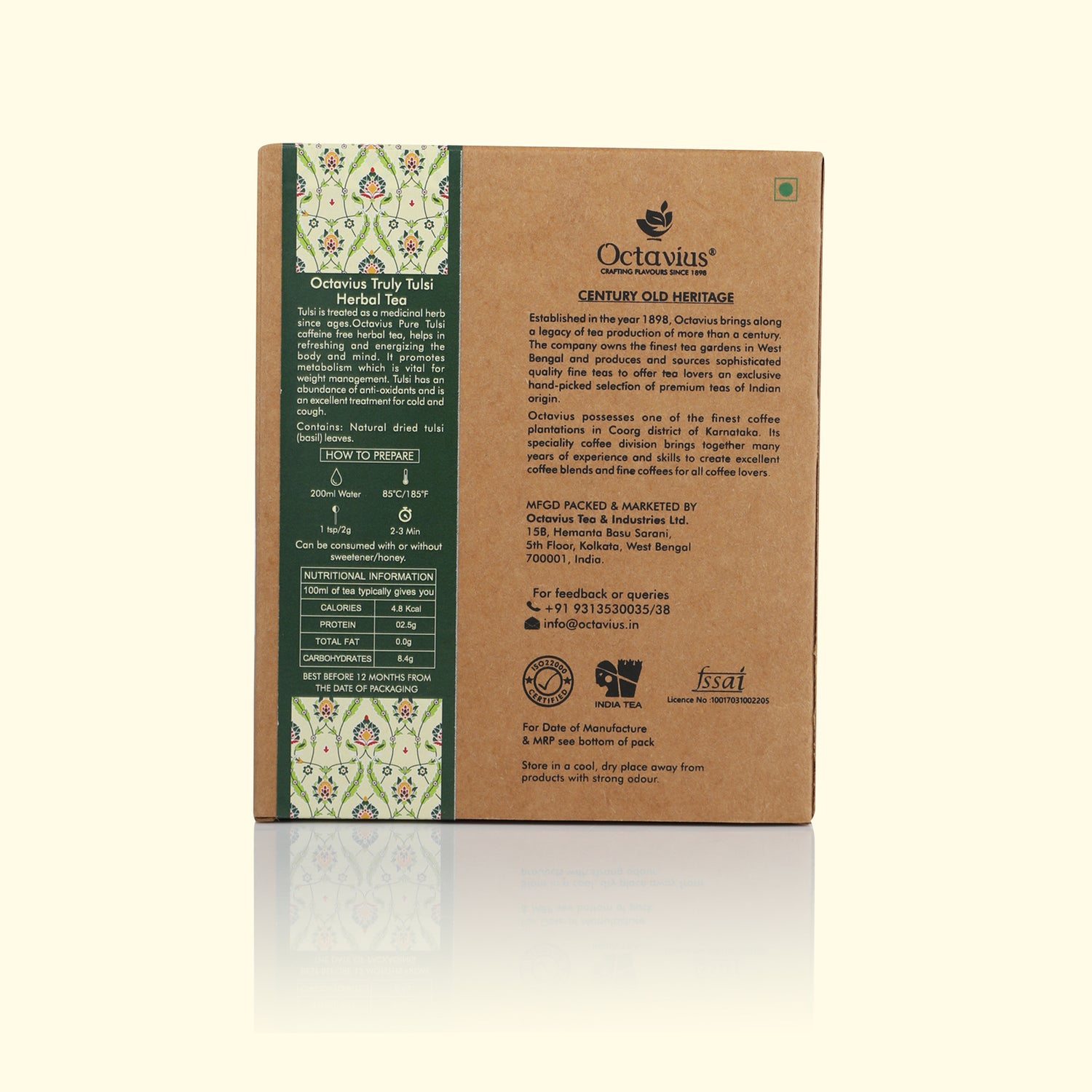 Truly Tulsi Herbal Tea (Caffeine Free)- 100 gms