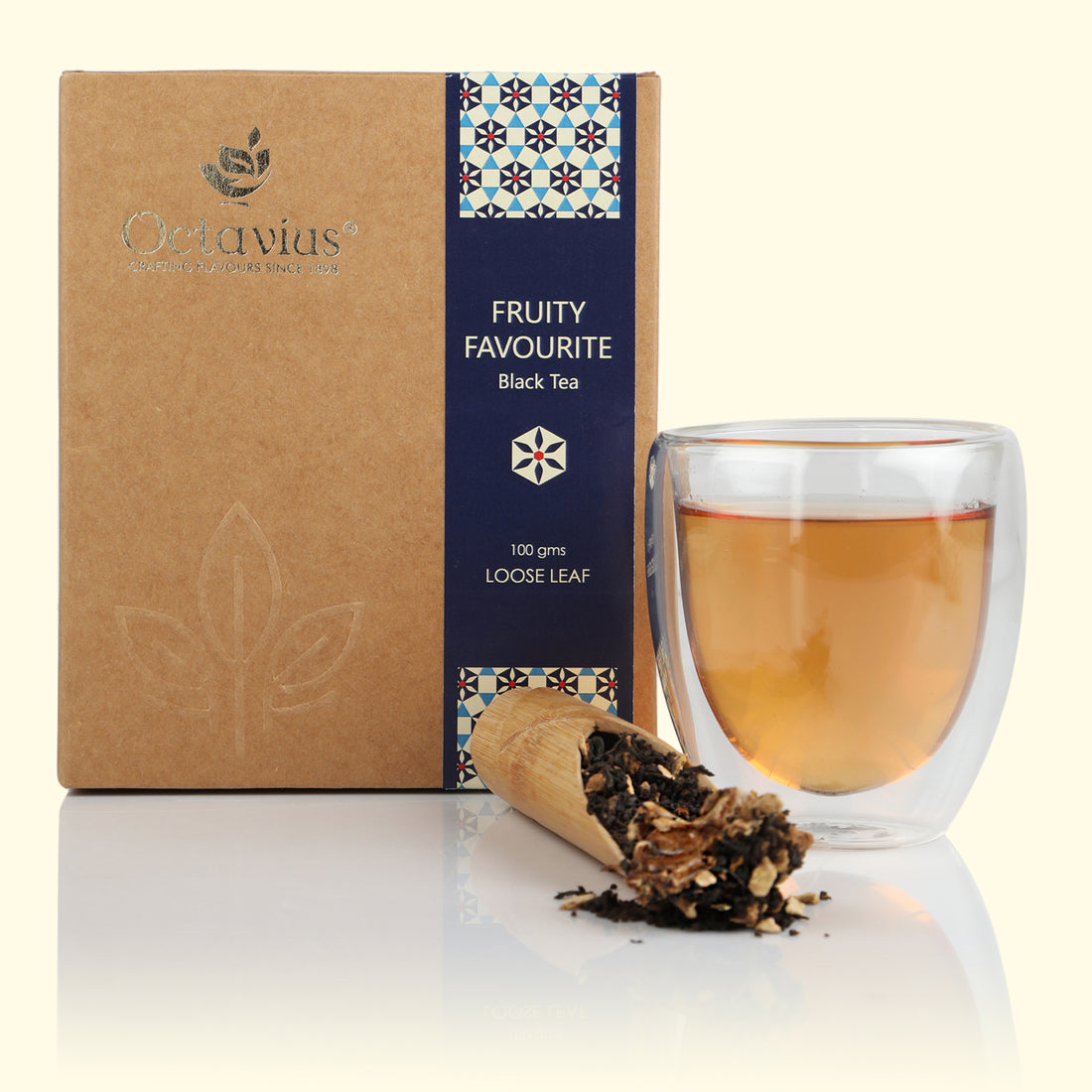 Fruity Favourite Black Tea Loose Leaf in Kraft Box - 100 Gms