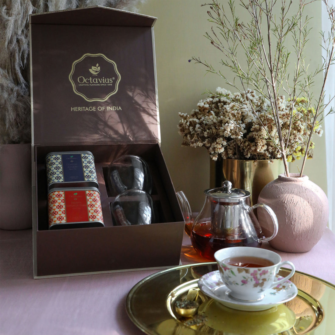 Heritage of India Tea Collection - Couples Delight (Premium Indian Black Tea Range)