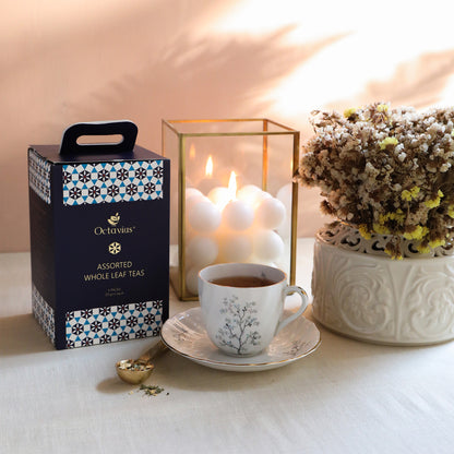 Mini Tea Box- Assorted Black Tea Infusions + Infuser
