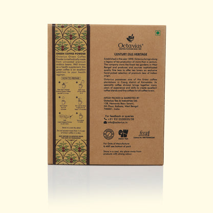 Classic Green Coffee Powder in Kraft Box - 250 Gms
